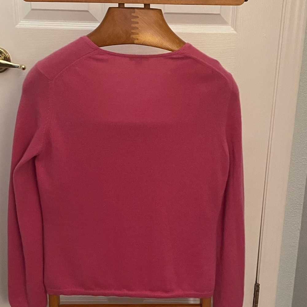 Ann Taylor Fuchsia Knit Top - Picture 4 of 6